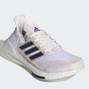 adidas UltraBOOST 21 Primeblue White Halo Ivory